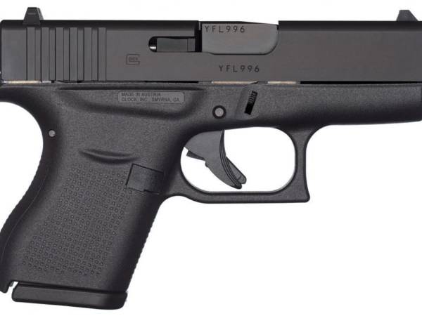 glock g43 43 9mm 6 1 fixed sights